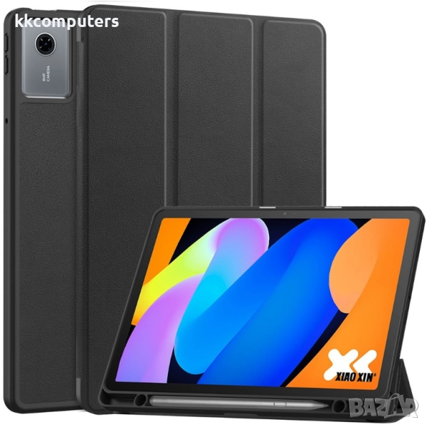 Защитен Кожен калъф със Стойка и Протектор за Lenovo Tab K11 Gen 2 / Lenovo Idea Tab | Auto Wake/Sle, снимка 1