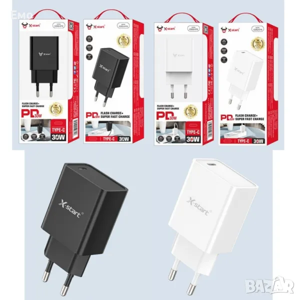 Единично USB-C бързо зарядно устройство, снимка 1