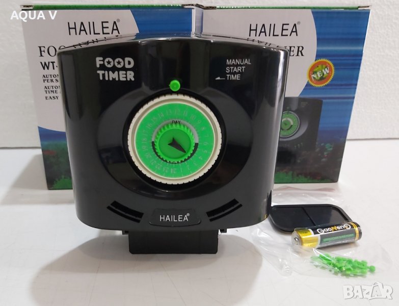 Автоматична хранилка за аквариум HAILEA, снимка 1