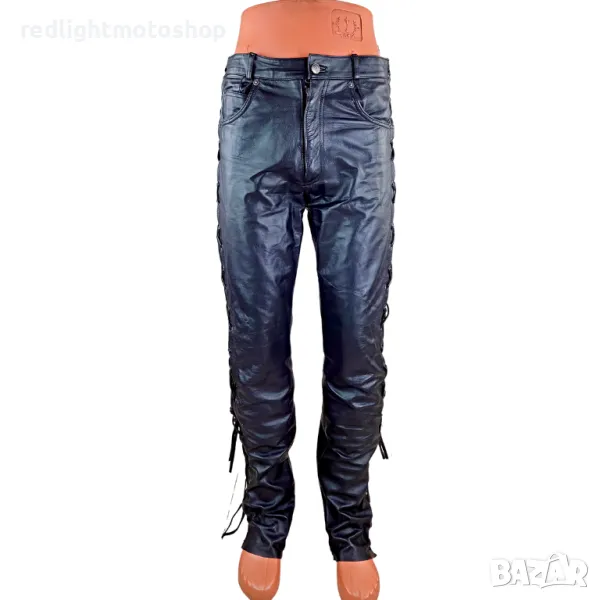 👖 4902 – Raberg Мъжки кожен панталон с връзки – Размер 33 – 100 лв, снимка 1