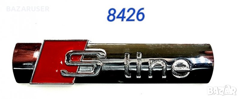 Емблема Audi S_LINE -8426 - метал - залепваща, снимка 1