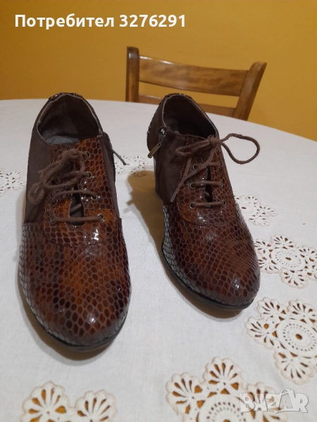 Кафяви обувки р.40 , снимка 1