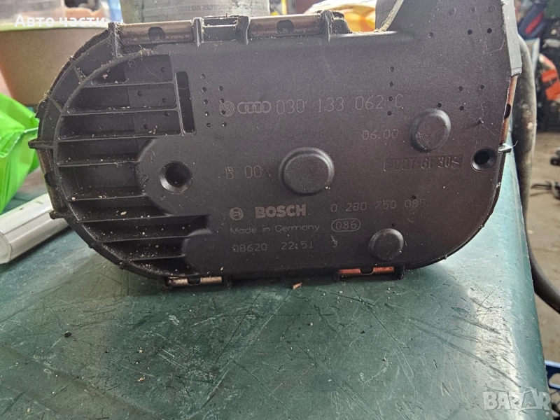 Дроселова клапа VW Polo 030133062c Bosch 0280750095 VW Seat Audi, снимка 1