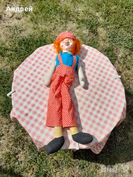 Стара кукла,клоун #6, снимка 1