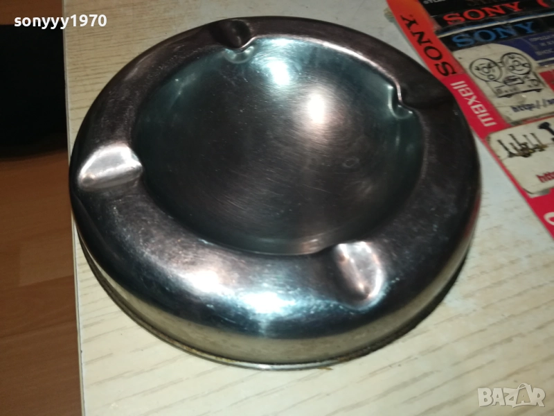 МЕТАЛЕН ПЕПЕЛНИК ОТ СОЦА 3108251906, снимка 1