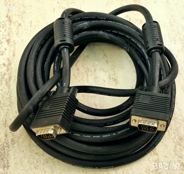 VGA кабели за монитор, 6.0 м. и 2.0 м., снимка 1