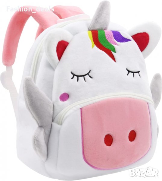 Нова сладка анимационна раница Еднорог за малки деца момичета 2-6г., снимка 1
