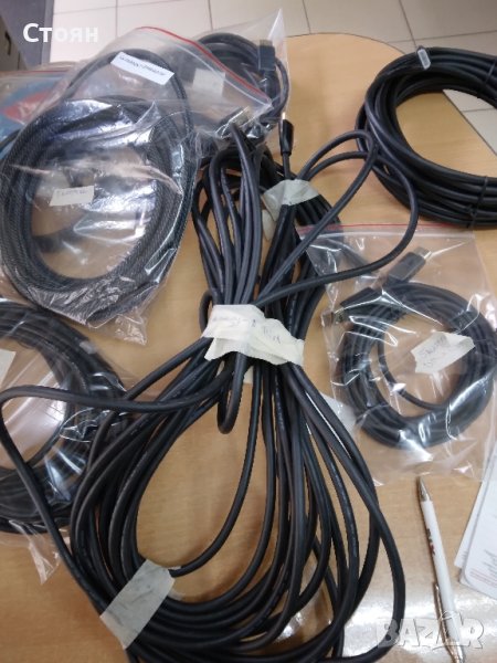 Кабели HDMI и DisplayPort  2, 5,10 и 15 метра, снимка 1