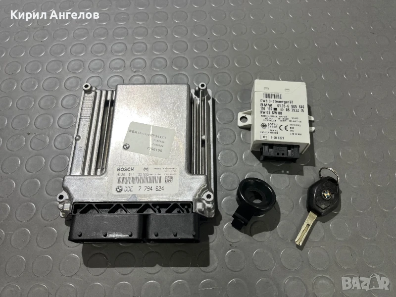Компютър с EWS и ключ за BMW E46 320D (150 к.с. Euro 4), снимка 1