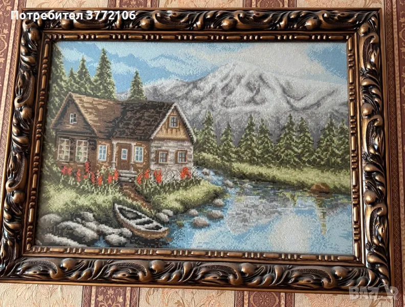 Гоблен ,,Лято в планината”, снимка 1