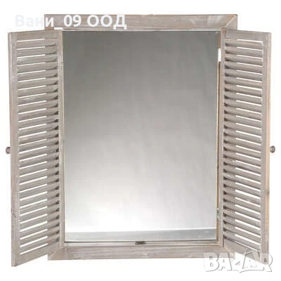 Огледало тип "Прозорец" в рустикален стил , снимка 1