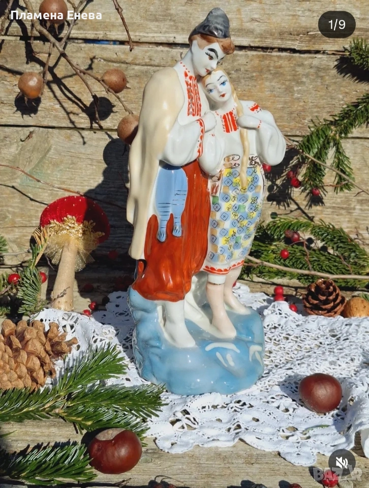 Руска порцеланова статуетка , снимка 1