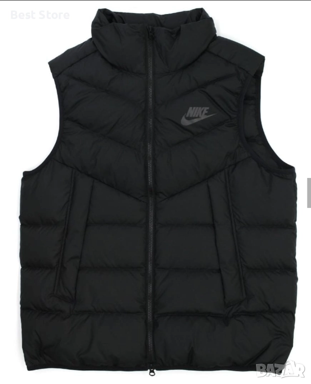 Nike Черен Мъжки Елек Найк , снимка 1