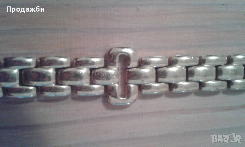 Дамска позлатена гривна, снимка 1