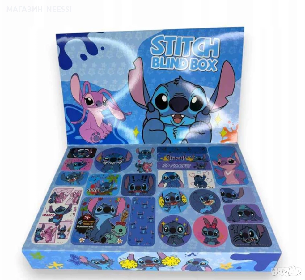 Комплект бижута „Stitch Blind Box“ – 24 елегантни изненади, снимка 1