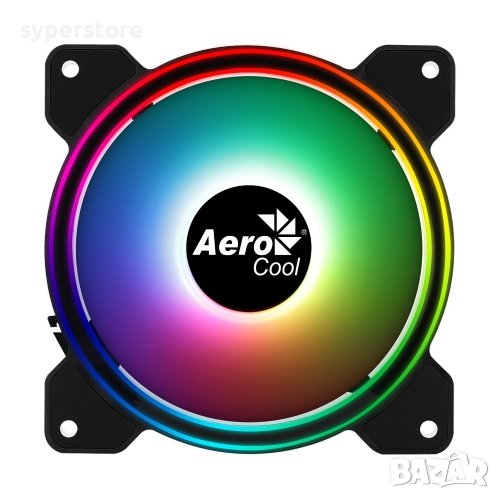 Вентилатор за компютър 120х120х25мм Aerocool ACF3-ST10237.01 1000RPM, снимка 1