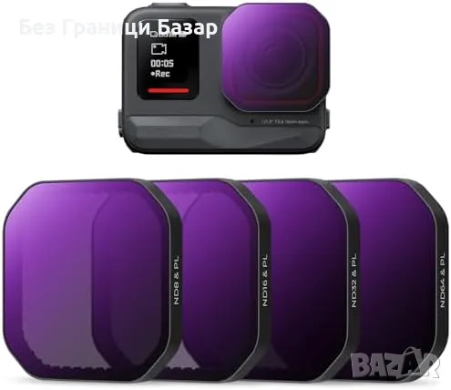 Нови ND/PL Филтри за Insta360 Ace Pro 2 – Комплект 4 броя HD оптика, снимка 1