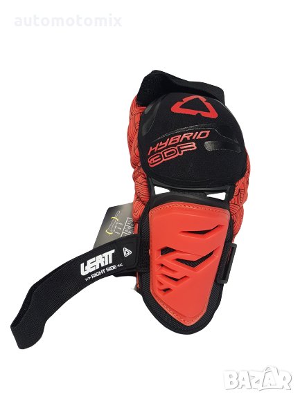 Мото протектори 3DF Hibrid Leatt -Червен 3471, снимка 1