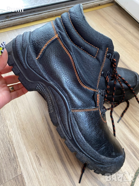 Мъжки кожени работни обувки SAFETI ! 44 н, снимка 1