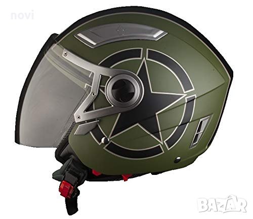 Каска BHR Helmet, L, за мотопед, мотор, скутер, снимка 1