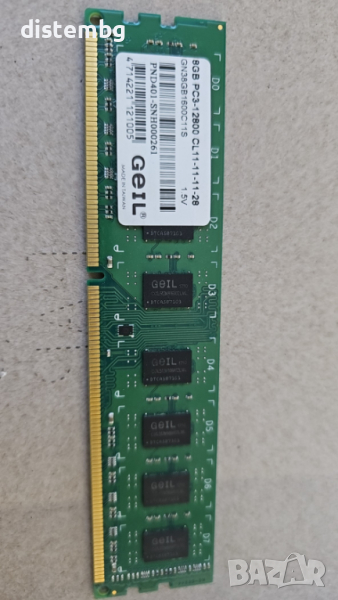 Рам памет RAM memory 8GB DDR3 GEIL - GN38GB1600C11S, снимка 1