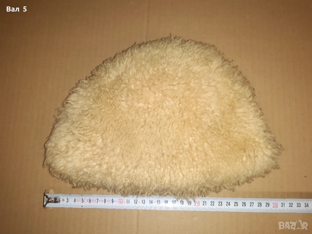 Стар калпак от агнешка кожа, снимка 1