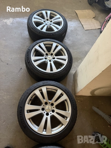 Алуминиеви джанти Mercedes 225/45 ZR17 Michelin
5x112
, снимка 2 - Гуми и джанти - 55952483