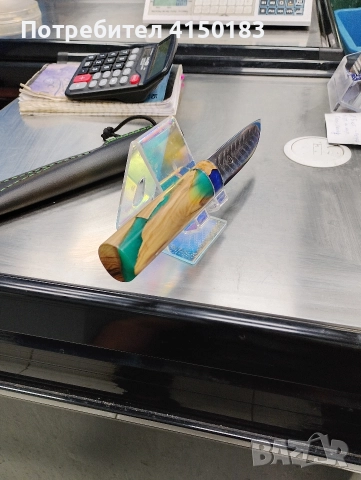 Нож Якут кован от ШХ15 , снимка 3 - Други инструменти - 52856894