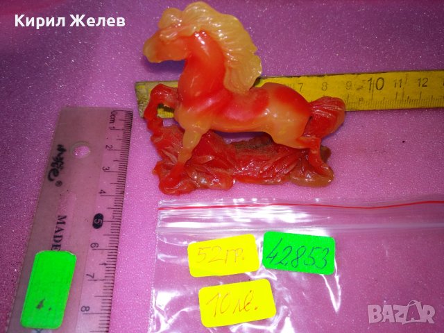 ПРЕКРАСНО КОНЧЕ ДЕКОРАТИВНА СТАТУЕТКА ФИГУРКА от ПОЛИРЕЗИН / СМОЛА 42853, снимка 5 - Статуетки - 44150591