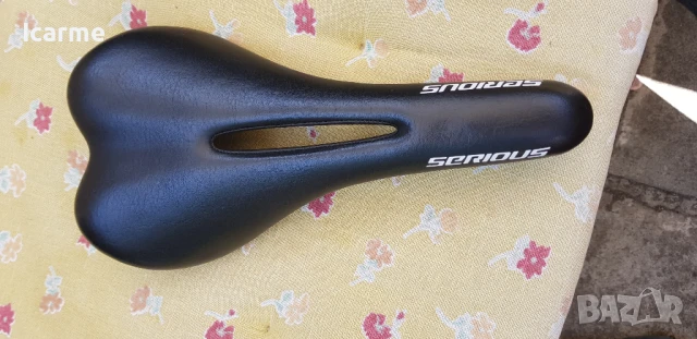 Седалка Serious черна, снимка 3 - Части за велосипеди - 51342764