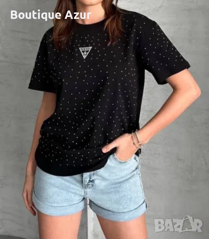 дамски комплекти тениска и клин guess , снимка 2 - Комплекти - 50330296