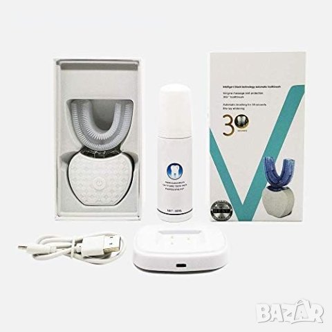 Нова Ултразвукова Четка Зъби Автоматично Избелване Безжична, снимка 5 - Други - 44179323