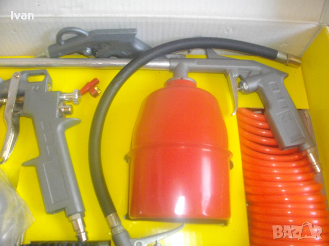 Нови Старо Качество Немски Оригинални Пневматични Инструменти-Комплект 5 бр-1998г., снимка 7 - Други инструменти - 44561008