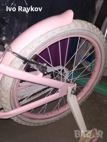Розово детско колело,почти ново, снимка 5 - Велосипеди - 49965614