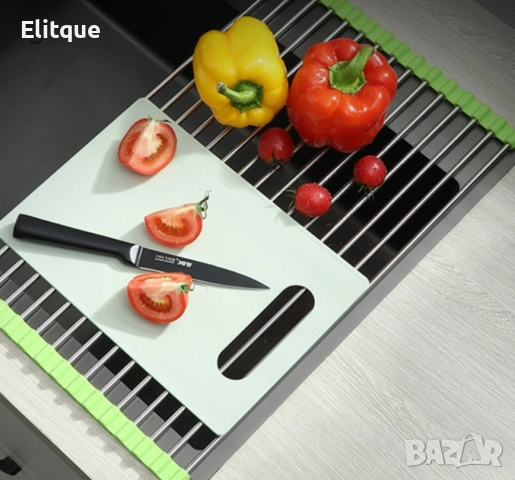 Сгъваема поставка за отцеждане от неръждаема стомана , снимка 11 - Други стоки за дома - 52905105