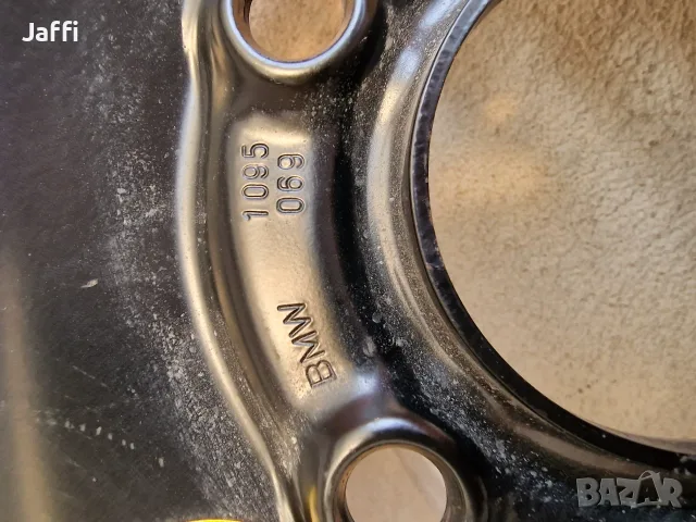 Оригинална Резервна Гума Патерица за BMW — 125/90 R15 Continental, снимка 4 - Гуми и джанти - 55791511