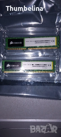 KIT RAM CORSAIR 2X4GB 1600MHZ DDR3, снимка 3 - RAM памет - 53251477