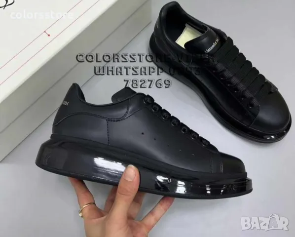 Мъжки черни кецове  Alexander McQueen-BR69te