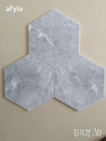 Мозайка шестоъгълник от мрамор, снимка 4 - Гранитогрес и плочки - 50070850