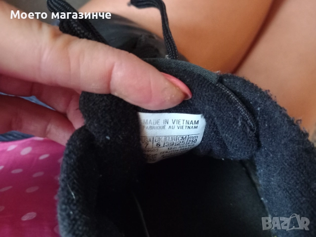 Reebok Classic унисекс кожени маратонки – черни, № 39, снимка 7 - Детски маратонки - 52064535