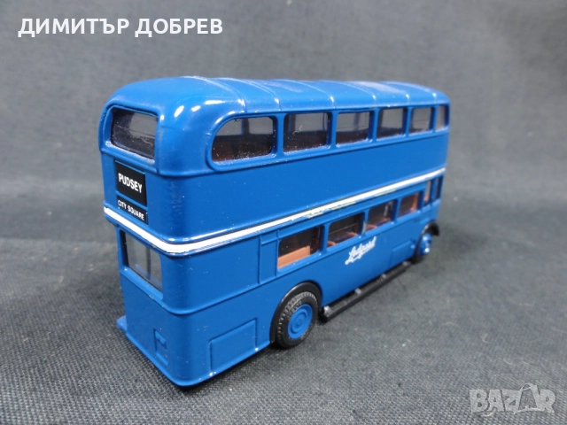 1/76 СТАРА РЕТРО МЕТАЛНА КОЛИЧКА АВТОБУС AEC REGENT EFE LONDON BUS, снимка 4 - Колекции - 51984454