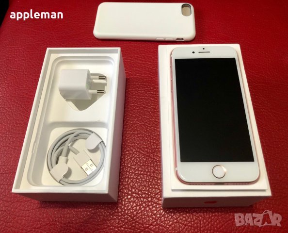 Apple iPhone 7 32Gb Rose Gold Фабрично отключен , снимка 2 - Apple iPhone - 38916324