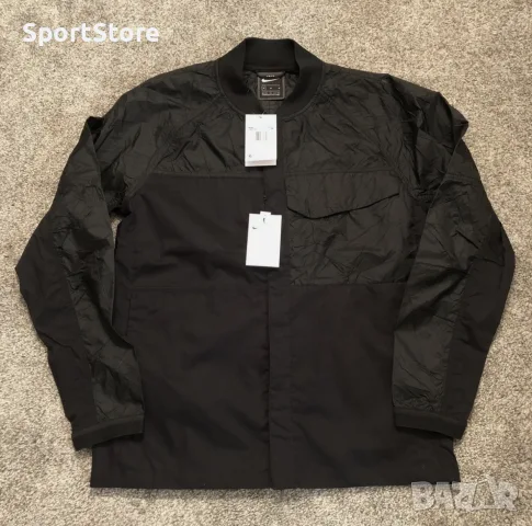 Nike Sportswear Tech Pack Black Woven Jacket CJ5157-010 Sz Medium, снимка 2 - Якета - 56115979