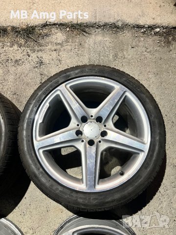 W218 18 АМГ Спорт пакет  Без кривини и заварки , снимка 3 - Гуми и джанти - 42438348