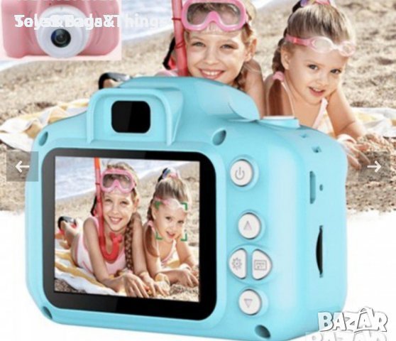 Дигитален детски фотоапарат, розов, снимка 2 - Образователни игри - 31067322