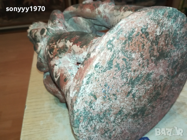 ФИГУРИ НА ЖЕНИ-18Х18СМ-АНТИКА КЕРАМИКА ОТ ГЕРМАНИЯ  1503241921, снимка 12 - Антикварни и старинни предмети - 44782127