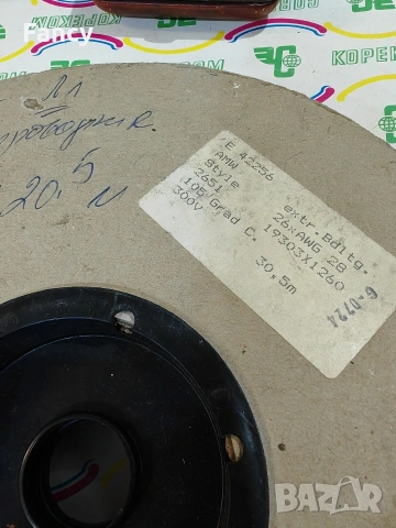 Ролка с лентов кабел , снимка 5 - Кабели и адаптери - 53358405