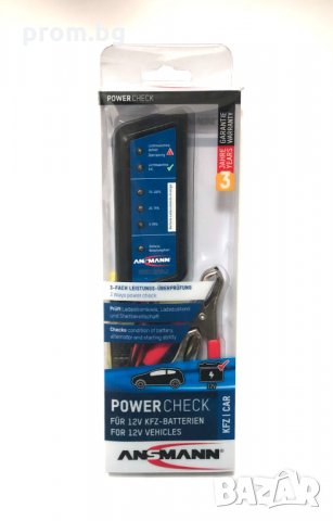 професионален автомобилен тестер за акумулатор, нов, немски, внос от Германия, снимка 2 - Аксесоари и консумативи - 31145387