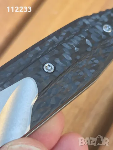 Microtech Socom Bravo Mini SE TitaniumCF bead blast std, снимка 6 - Ножове - 56433210