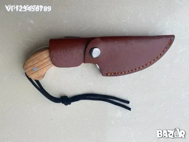 Стабилен ловен нож 98х200 /дране/, снимка 2 - Ножове - 53936900